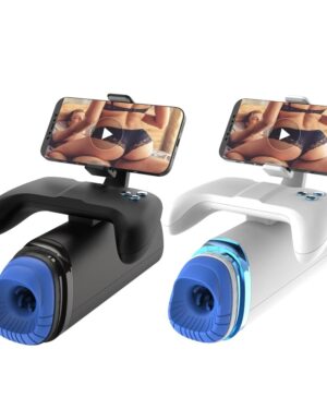 Masturbador Lanterna Play X Interativo Com Suporte Para Celular