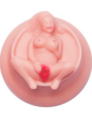 Tampa de Lata Em Formato de Vagina Hot Flowers