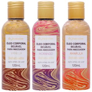 Óleo Beijável Massagem La Passion 120Ml Sofisticatto