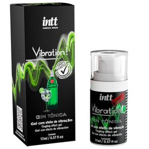 Vibration Gin Tônica Gel Vibrante 17Ml Intt