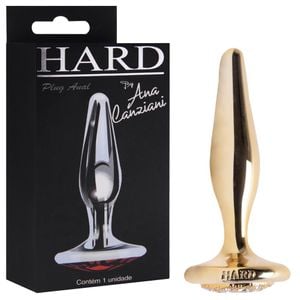 Plug Iupi Anal Em Metal Pedra Cravejada Hard