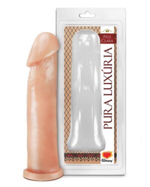 Pênis Realístico Com Glande Saliente 21X5,5 Cm Sexy Fantasy