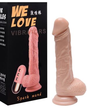 Pênis Vibrador Controle Sem Fio Spark Wand