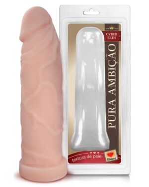 Prótese Macia Em Cyberskin 24 X 6Cm Sexy Fantasy