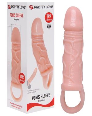 Capa Peniana Com Anel Escrotal Men Extension