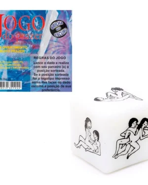 Dado Do Prazer Hétero Saquinho Diversão Cubo