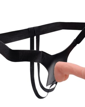 Cinta Com Pênis Cyber Vertebrado 17 X 3,5Cm Kgel