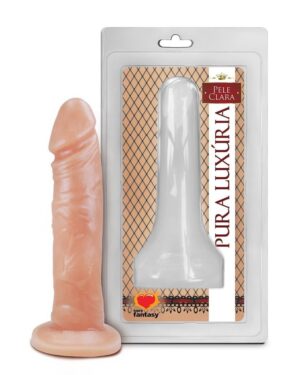 Prótese Sem Escroto Estatura Fina 11,7X3Cm Sexy Fantasy