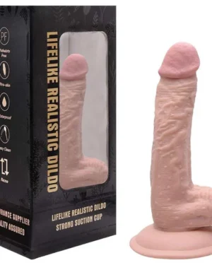 Pênis Realístico 18 X 3,7Cm Lifelike