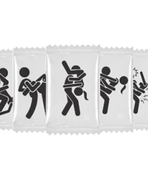 Bala Divertida Kama Sutra Posiões Sortidas Delicious