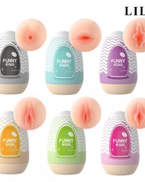 Funny Egg Masturbador Cyberskin Lilo