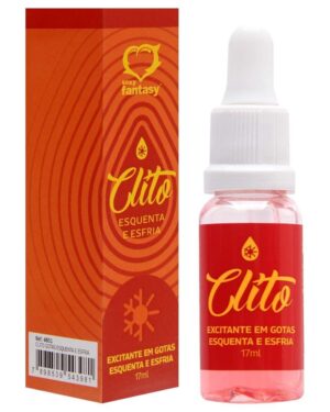 Clito Excitante Em Gotas Esquenta E Esfria 17Ml Sexy Fantasy
