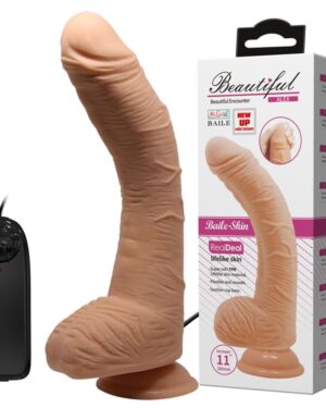 Pênis Vibrador Super Soft Alex Baile