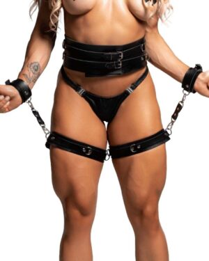 Creta Restrião Coxas E Pulsos Luxo Dominatrixxx DX4273