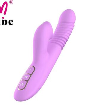 Vibrador Vai Vem Angellia 7 Vibraões Língua e Aquecimento