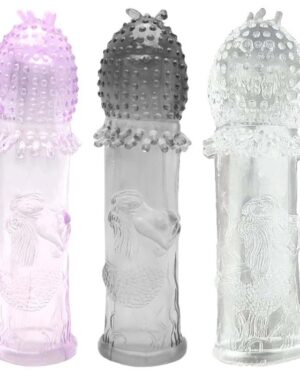 Capa Peniana Texturizada Estimuladora Sereia