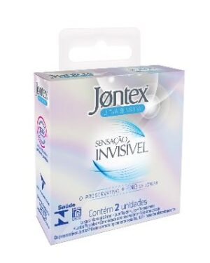 Preservativo Jontex Sensação Invisível 2 Unidades