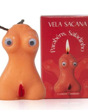 Vela Sacana Parabéns Safadinho Vagina Kgel