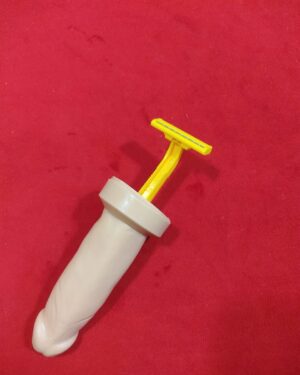 Barbeador Erótico Em Formato de Pênis