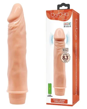 Prótese Realística Com Vibro Em Silicone