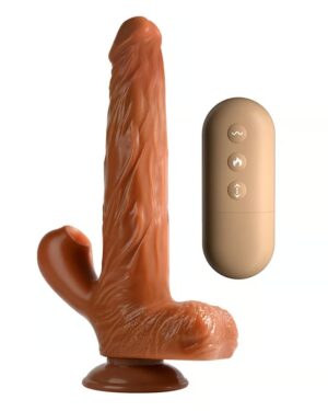 Lilo Prótese Realística com Estimulador e 12 Modos de Vibração, Vai e Vem e Rotação