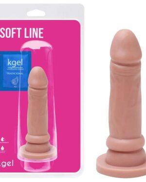 Pênis De Borracha Macião 15,5 X 3,5Cm Kgel