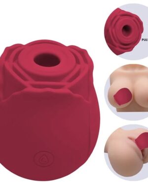 Rosa Estimuladora Clitóris Pulsação Magic Rose 2