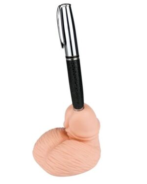 Porta Caneta Formato De Pênis Pau Brasil