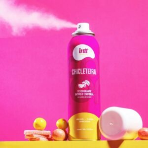 Chicleteira Desodorante Íntimo E Corporal 166Ml Com Aroma de Chiclete Intt