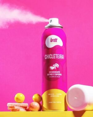 Chicleteira Desodorante Íntimo E Corporal 166Ml Com Aroma de Chiclete Intt