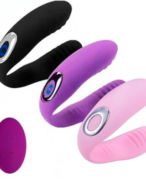 Vibrador de Casal com controle Remoto 10 Modos De Vibração