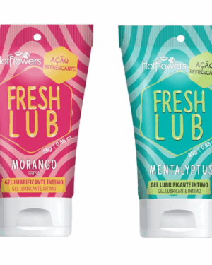 Fresh Lub Lubrificante Beijável 25G Hot Flowers