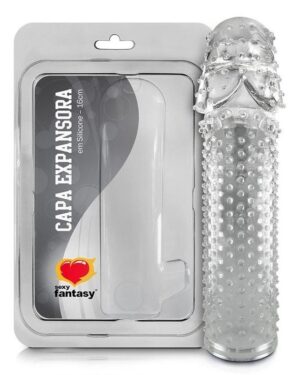 Capa Peniana Sensor Em Silicone Sexy Fantasy