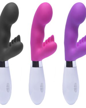 Vibrador Ponto G Com Estimulador De Clitoris Aron
