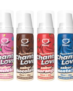 Chanti Love Mousse Corporal Beijável 66Ml Sexy Fantasy