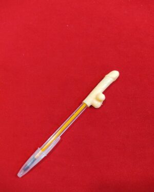 Caneta Com Bocal Em Formato de Pinto