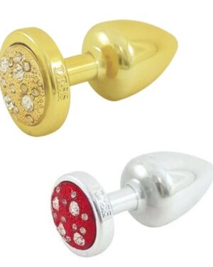 Plug Anal G da Linha Less Com Pedra Cravejada Hard