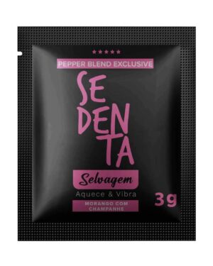 Gel Comestível Sedenta Selvagem Sachê 3g Pepper Blend