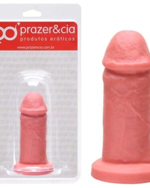 Pênis De Borracha Macia 11,7 X 3,8Cm Prazer E Cia