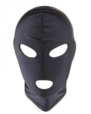 Máscara Capuz Bondage Boca e Olhos