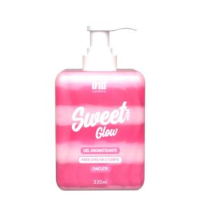 Hidratante Para Virilha E Corpo Sweet Glow Chiclete 320ml Intt