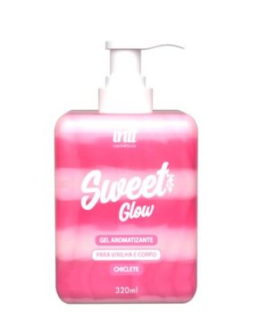 Hidratante Para Virilha E Corpo Sweet Glow Chiclete 320ml Intt