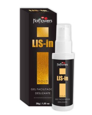 Lis-In Gold Gel Anal Facilitador 30G Hot Flowers
