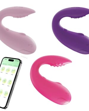 Vibrador Whale 10 Modos De Vibração Com Aplicativo De Longa Distáncia