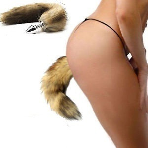 Plug Anal De Ação Médio Rabo Raposa