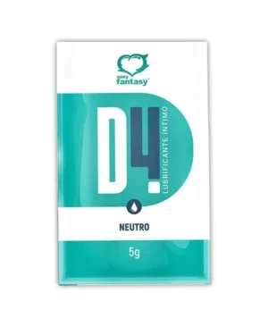 D4 Sachê Lubrificante Neutro 5G Sexy Fantasy