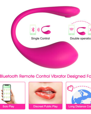 Vibrador Bluetooth Ponto G Com Controle Remoto