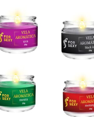 Vela Aromática Massagem Beijável 25G For Sexy