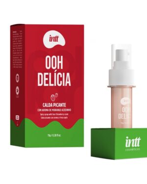 Ooh Delicia - Calda Picante - Sabor Morango Azedinho 11g - Intt