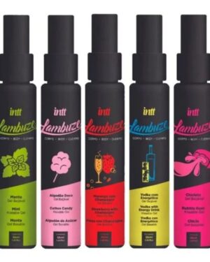 Lambuze Gel Beijável Para Massagem Hot 55Ml Intt